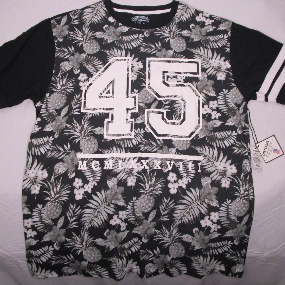 New Regal Contender "45 " Graphics  T-Shirt Size  3XL  #485
